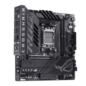 ASUS ROG CROSSHAIR X670E GENE ATX DDR5 Motherboard, AM5 Socket, AMD X670 Chipset, 64GB DIMM Max Memory, WiFi 6E, Intel 2.5Gb Ethernet, PCIe 5.0, M.2 Heatsink, USB Ports | 90MB1B80-M0EAY0