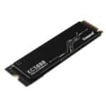 Kingston KC3000 4TB PCIe 4.0 NVMe M.2 Internal SSD, 7000MB/s Sequential Read & 7000MB/s Sequential Write Speed, 800TBW, 3D TLC NAND Technology, Double-sided, Black | SKC3000D/4096G