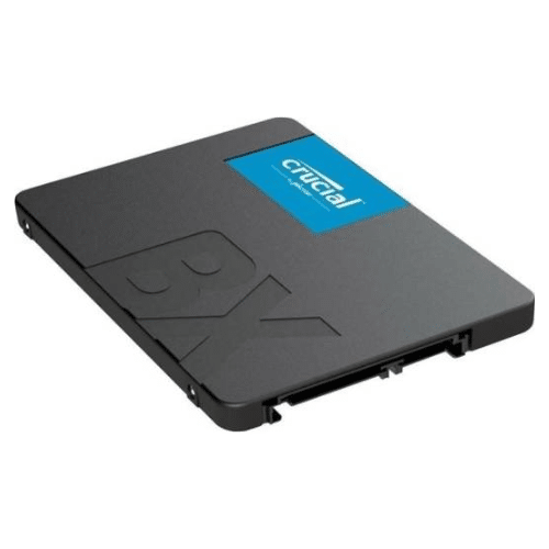 Crucial BX500 SATA 2.5" Internal SSD, 240GB Capacity, 540 Mb/s Sequential Read, 500 Mb/s Sequential Write, 360TB TBW SSD Endurance, Black | CT240BX500SSD1