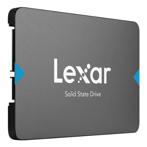 Lexar NQ100 240GB 2.5" SATA Internal SSD, Up to 550 MB/s Sequential Read and 450 MB/s Write Speeds, 6 Cache Size, Shock & Vibration-resistant, Gray | LNQ100X240G-RNNNG