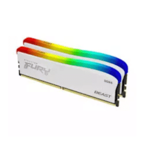 Kingston FURY Beast White/DDR4/32GB/3600MHz/CL17/2x16GB/RGB/White