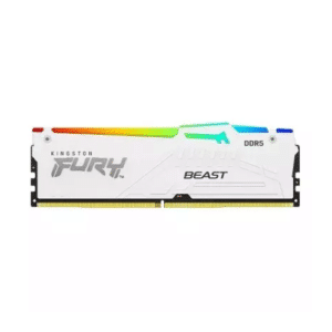 Kingston FURY Beast White/DDR5/64GB/5200MHz/CL40/2x32GB/RGB/White