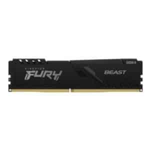 Kingston Fury Beast 8GB DDR4 3200Mhz Desktop Memory, Non ECC, CL16, 288 Pin, DIMM | KF432C16BB/8