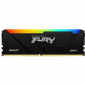 Kingston FURY Beast RGB 8GB 3200MT/s DDR4 CL16 DIMM Computer Memory KF432C16BB2A/8