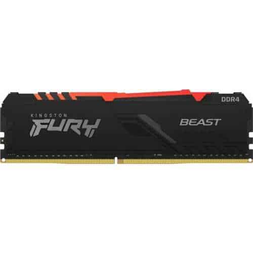 Kingston Fury Beast 8GB 3600Mhz CL17 DDR4 RAM | KF436C17BBA/8