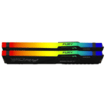 Kingston Fury Beast 32GB (2x16 GB Kit) DDR5 Desktop Memory, 5200MT/s, CL40 DIMM Cas Latency, Intel XMP 3.0, Infrared Sync Technology, Overclocking Stability, Black | KF552C40BBAK2-32