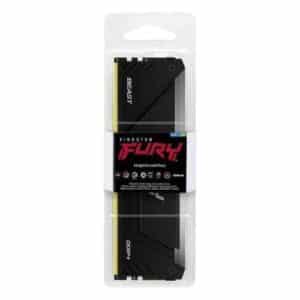 Kington Fury Beast RGB 16GB DDR4 Single Desktop Memory, 3600MT/s Memory Speed, CL18 CAS Latency, 288-Pin Kit, AMD Ryzen Ready, Intel XMP Certified, Black | KF436C18BB2A/16