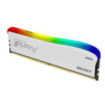 Kingston Fury Beast 16GB (2x8) 3600mhz DDR4 RGB RAM - White | KF436C17BWAK2/16