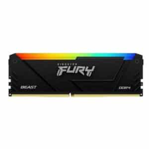 Kingston FURY Beast RGB 32GB 3600MT/s DDR4 CL18 DIMM (Kit of 2) Computer Memory KF436C18BB2AK2/32