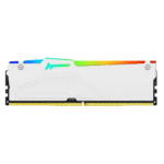 Kingston FURY Beast White RGB XMP 32GB 5200MT/s DDR5 CL40 DIMM Desktop Gaming Memory Kit of 2 - KF552C40BWAK2-32