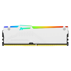 Kingston FURY Beast White RGB XMP 32GB 5600MT/s DDR5 CL40 DIMM Desktop Gaming Memory Kit of 2 - KF556C40BWAK2-32