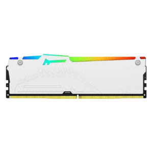 Kingston Fury Beast RGB 64GB (32GB x2) DDR5 Desktop Memory Kit, 5600MT/s Memory Speed, CL40 CAS Latency, Non-ECC, Intel XMP 3.0, 1.25v, 288 Pin, White | KF556C40BWAK2-64