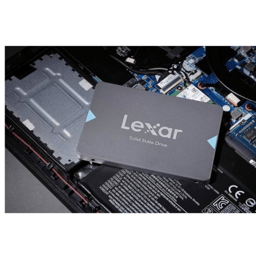 Lexar NQ100 240GB 2.5" SATA Internal SSD, Up to 550 MB/s Sequential Read and 450 MB/s Write Speeds, 6 Cache Size, Shock & Vibration-resistant, Gray | LNQ100X240G-RNNNG