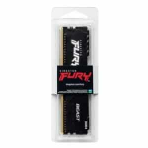 Kingston Fury Beast 8GB DDR4 3200Mhz Desktop Memory, Non ECC, CL16, 288 Pin, DIMM | KF432C16BB/8