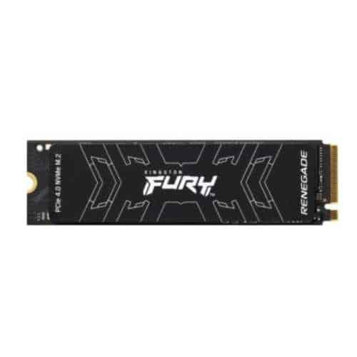 Kingston Fury Renegade 500GB Internal Gaming SSD, PCIe Gen 4.0 NVMe, M.2 2280, Up to 7300 MB/s, 3900MB/s Write, TLC Nand, Single Sided | SFYRS/500G