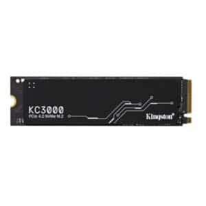 Kingston SKC3000D/2048G KC3000 PCIe 4.0 NVMe M.2 SSD, 2TB Storage Capacity, 5 Year Warranty, 7000 MB/s Transfer Rate