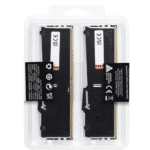 Kingston Fury Beast 64GB (2x32 GB Kit) DDR5 Desktop Memory, 5200MT/s, CL40 DIMM Cas Latency, Intel XMP 3.0, Infrared Sync Technology, Overclocking Stability, Black | KF552C40BBAK2-64