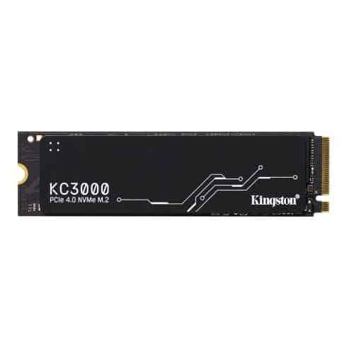 Kingston SKC3000D/2048G KC3000 PCIe 4.0 NVMe M.2 SSD, 2TB Storage Capacity, 5 Year Warranty, 7000 MB/s Transfer Rate