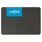 Crucial BX500 SATA 2.5" Internal SSD, 240GB Capacity, 540 Mb/s Sequential Read, 500 Mb/s Sequential Write, 360TB TBW SSD Endurance, Black | CT240BX500SSD1