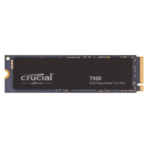 Crucial T500 2TB PCIe Gen4 NVMe M.2 Internal SSD, Up to 7400MB/s Read & 7000MB/s Write Speed, 1.5 Million Hrs MTBF, 3D NAND TLC, 1200 TB Endurance, Compatible with Laptop & Desktops | CT2000T500SSD8