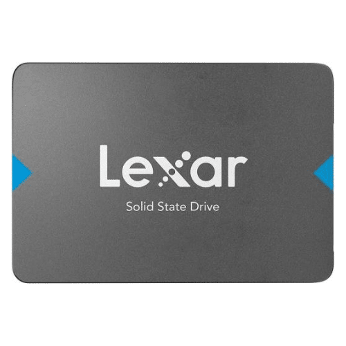 Lexar NQ100 240GB 2.5" SATA Internal SSD, Up to 550 MB/s Sequential Read and 450 MB/s Write Speeds, 6 Cache Size, Shock & Vibration-resistant, Gray | LNQ100X240G-RNNNG