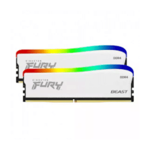 Kingston FURY Beast White/DDR4/32GB/3600MHz/CL17/2x16GB/RGB/White