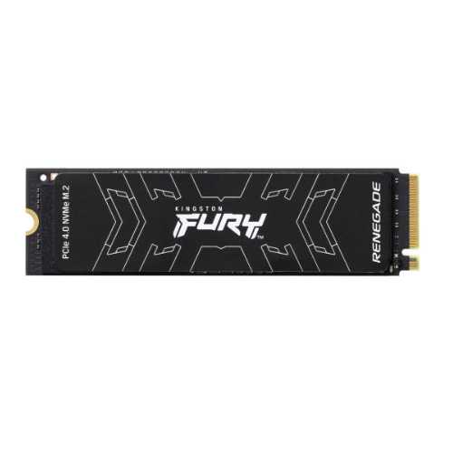 Kingston Fury Renegade 4TB Internal Gaming SSD, PCIe Gen 4.0 NVMe, M.2 2280, Up to 7300 MB/s, 7000MB/s Write, TLC Nand, Double Sided | SFYRD/4000G