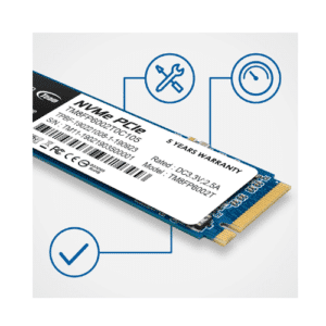 Teamgroup MP33 256GB M.2 PCIe 3.0 x4 with NVMe 1.3 Internal Solid State Drive SSD 1600MB/s Read,1000MB/s Write