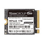 TEAMGROUP MP44S High Performance SSD 1TB SLC Cache Gen 4x4 M.2 2230 PCIe 4.0 NVMe, Compatible with Steam Deck, ASUS ROG Ally, Mini PCs (R/W Speed up to 5,000/3,500MB/s) TM5FF3001T0C101