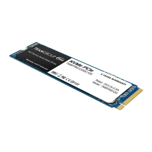 Team Group MP33 M.2 2280 512GB PCIe 3.0 x4 with NVMe 1.3 3D NAND Internal Solid State Drive (SSD) | TM8FP6512G0C101