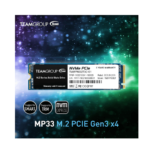 Teamgroup MP33 256GB M.2 PCIe 3.0 x4 with NVMe 1.3 Internal Solid State Drive SSD 1600MB/s Read,1000MB/s Write