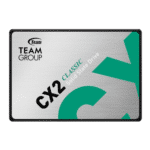 Team Group CX2 2.5" 256GB SATA III 3D NAND Internal SSD, Read/Write Up to 520/430 MB/s, SATA III 6Gb/s, DC +5 Voltage, 1,000000Hr MTBF, 200TB Written Terrabyte | T253X6256G0C101