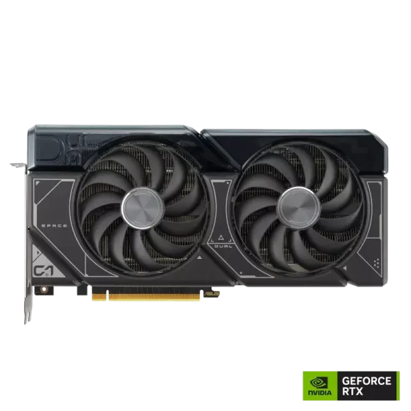 ASUS Dual GeForce RTX™ 4070 Ti SUPER OC Edition 16GB GDDR6X with two powerful Axial-tech fans and a 2.56-slot design for broad compatibility - Image 2