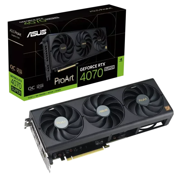 ProArt GeForce RTX™ 4070 SUPER OC Edition 12GB GDDR6X