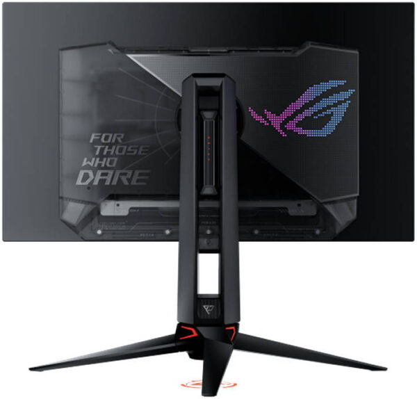 Asus ROG 26.5" Swift PG27AQDP QHD Premium OLED Gaming Monitor, 480Hz Refresh Rate, 0.03ms Response Time, FreeSync & G-Sync, 1.5M 1 Contrast Ratio, 10-Bit 1.07B Colours, AI ASSISTANT, Black | PG27AQDP - Image 4