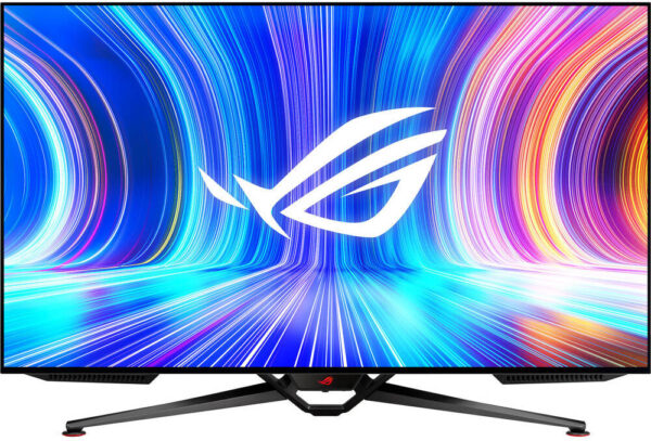 ASUS ROG Swift OLED PG42UQ Gaming Monitor, 41.5" 4K OLED (3840x2160), 138Hz Refresh Rate, 0.1ms Response Time, 220W Power,1.07Bn Colors, 2 Speakers, 2*HDMI 2.1/DP 1.4, 4*USB 3.2 | 90LM0850-B01170