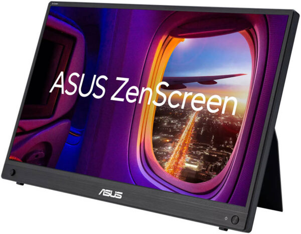 Asus ZenScreen MB16AHG Portable Monitor, 16" FHD IPS Display, 144Hz Refresh Rate, 3ms (GtG) Response Time, AMD FreeSync Premium Technology, 16.7M Display Colors, Black | 90LM08U0-B01170 - Image 3