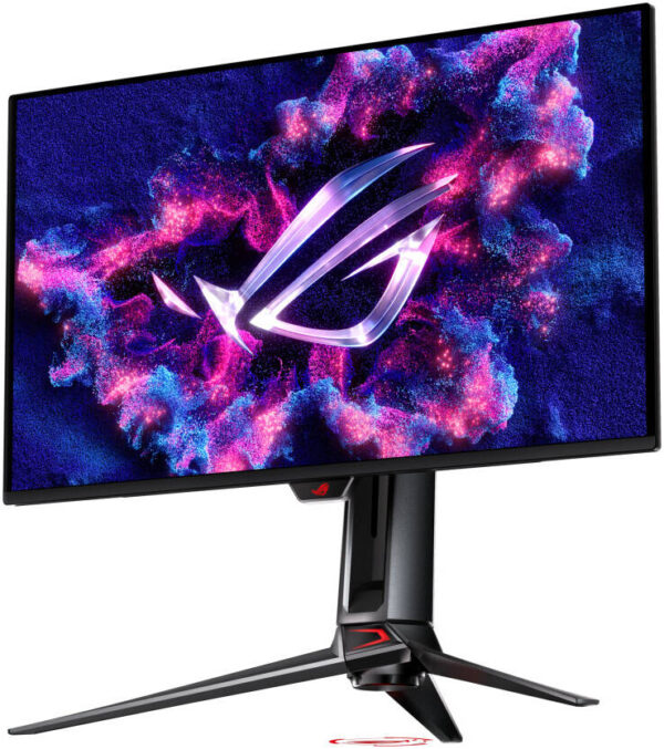 ASUS ROG Swift PG27UCDM Gaming Monitor, 27" QD-OLED Display, 4K UHD Resolution, 240Hz Refresh Rate, 0.03ms (GtG) Response Time, AMD FreeSync Premium Pro & NVIDIA G-SYNC, Black | PG27UCDM - Image 2