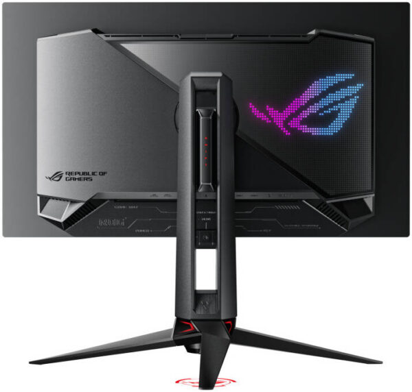 ASUS ROG Swift PG27UCDM Gaming Monitor, 27" QD-OLED Display, 4K UHD Resolution, 240Hz Refresh Rate, 0.03ms (GtG) Response Time, AMD FreeSync Premium Pro & NVIDIA G-SYNC, Black | PG27UCDM - Image 4