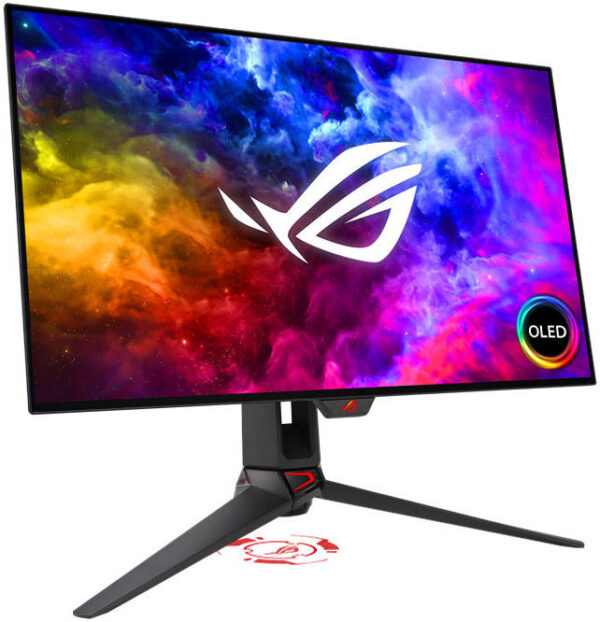 ASUS ROG Swift OLED PG27AQDM Gaming Monitor, 27" QHD 240Hz OLED Display, 0.03ms Response Time, 10 bit Colors, FreeSync Premium & G-SYNC , 2xHDMI V2, 1x DP 1.4, 2x USB 3.2 Gen 1 | 90LM08Q0-B01A70 - Image 2