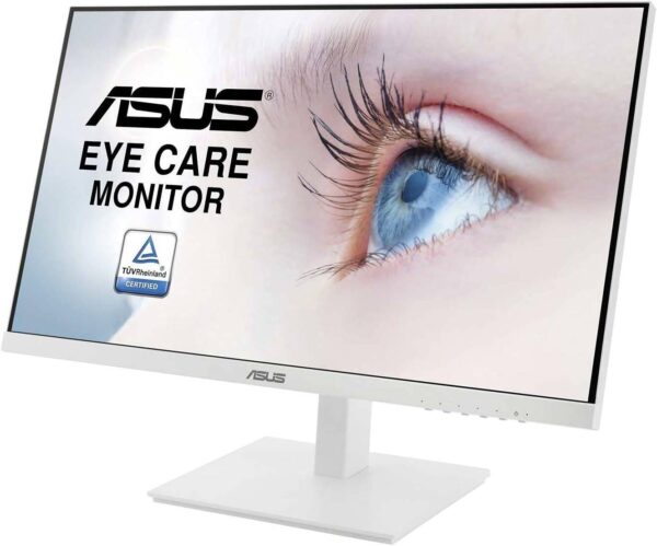 ASUS VA27DQSB-W 27'' FHD IPS Eye Care Monitor, 75Hz Refresh Rate, 5ms Gtg Response Time, 16:9 Aspect Ratio, Adaptive-Sync, DisplayPort, HDMI, Low Blue Light, Flicker Free, White | 90LM06H4-B01370 - Image 3