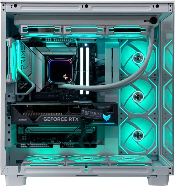 Elite H9 Gaming PC - Intel Core i7-14700KF 20 Cores 28 Threads, NVIDIA RTX 4070 SUPER 12GB, 32GB DDR5 RAM 6000MHz, 2TB SSD Gen 4, 850W 80 PLUS Gold PSU, 360mm Liquid Cooler, Wi-Fi 6 + BT - Image 4