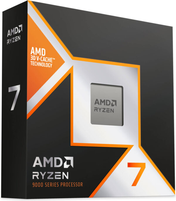 AMD Ryzen 7 9800X3D AM5 Desktop Processor, 8 Cores & 16 Threads, Up to 5.2 GHz Max Boost Clock, Integrated AMD Radeon Graphics, 192GB Max Memory, Dual Channel, 96MB L3 Cache | 100-100001084WOF - Image 2