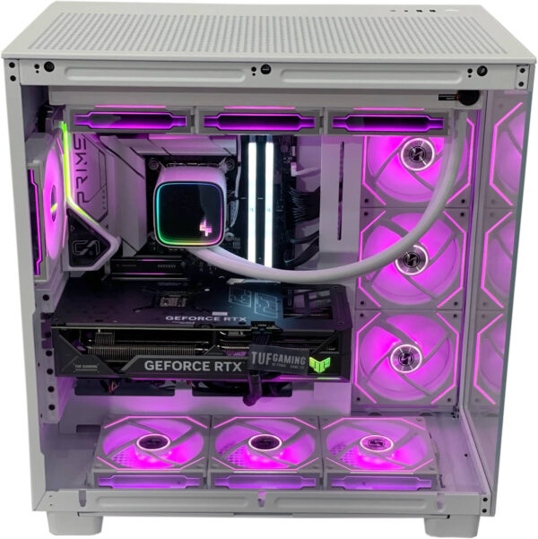 Elite H9 Gaming PC - Intel Core i7-14700KF 20 Cores 28 Threads, NVIDIA RTX 4070 SUPER 12GB, 32GB DDR5 RAM 6000MHz, 2TB SSD Gen 4, 850W 80 PLUS Gold PSU, 360mm Liquid Cooler, Wi-Fi 6 + BT - Image 5