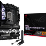 ASUS ROG CROSSHAIR X870E HERO Gaming Motherboard - AMD AM5 DDR5 192GB, WiFi 7, USB4, AI Overclocking | 90MB1IE0-M0EAY0