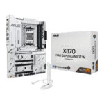 ASUS X870 MAX GAMING WIFI7 W White ATX Motherboard - AMD AM5 DDR5 with WiFi 7, AI Advisor & PCIe 5.0