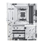 ASUS X870 MAX GAMING WIFI7 W White ATX Motherboard - AMD AM5 DDR5 with WiFi 7, AI Advisor & PCIe 5.0