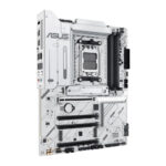 ASUS X870 MAX GAMING WIFI7 W White ATX Motherboard - AMD AM5 DDR5 with WiFi 7, AI Advisor & PCIe 5.0