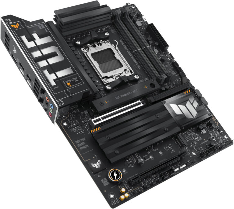 ASUS TUF GAMING X870-PLUS WIFI ATX Motherboard - AMD AM5 DDR5 with WiFi 7, AI Overclocking & Military-Grade Durability