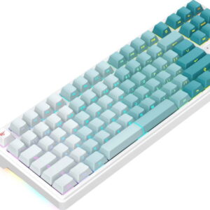 Havit KB901L RGB Gaming Keyboard | White + Green